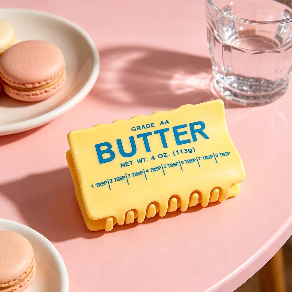 Butter Claw Clip : Yellow