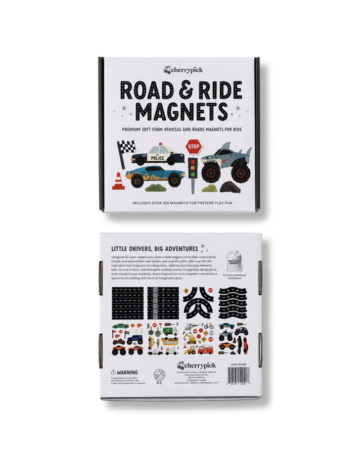 Road & Ride Car Magnets Set (100pc set)