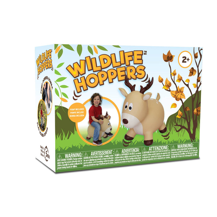 Wildlife Hoppers: Beige Deer