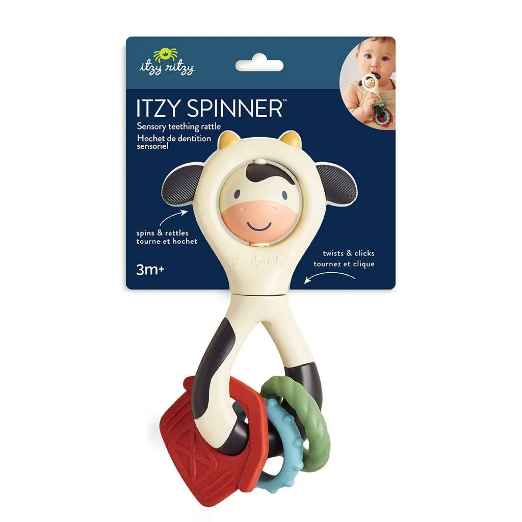 Itzy Spinner- Toy + Teether