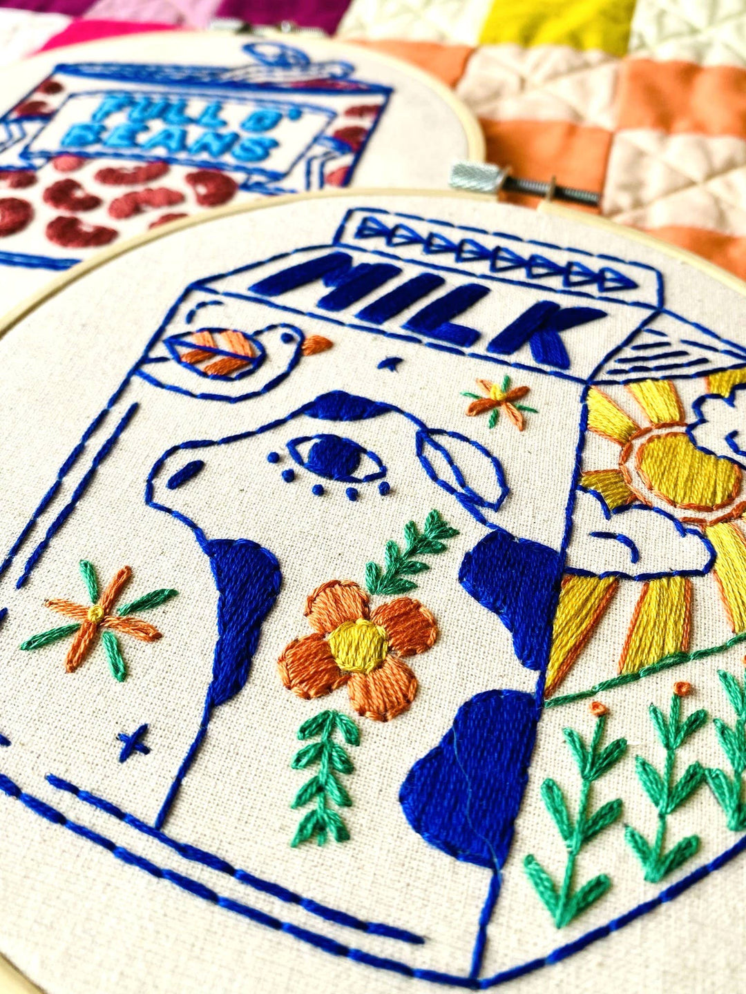 Milk Complete Embroidery Kit