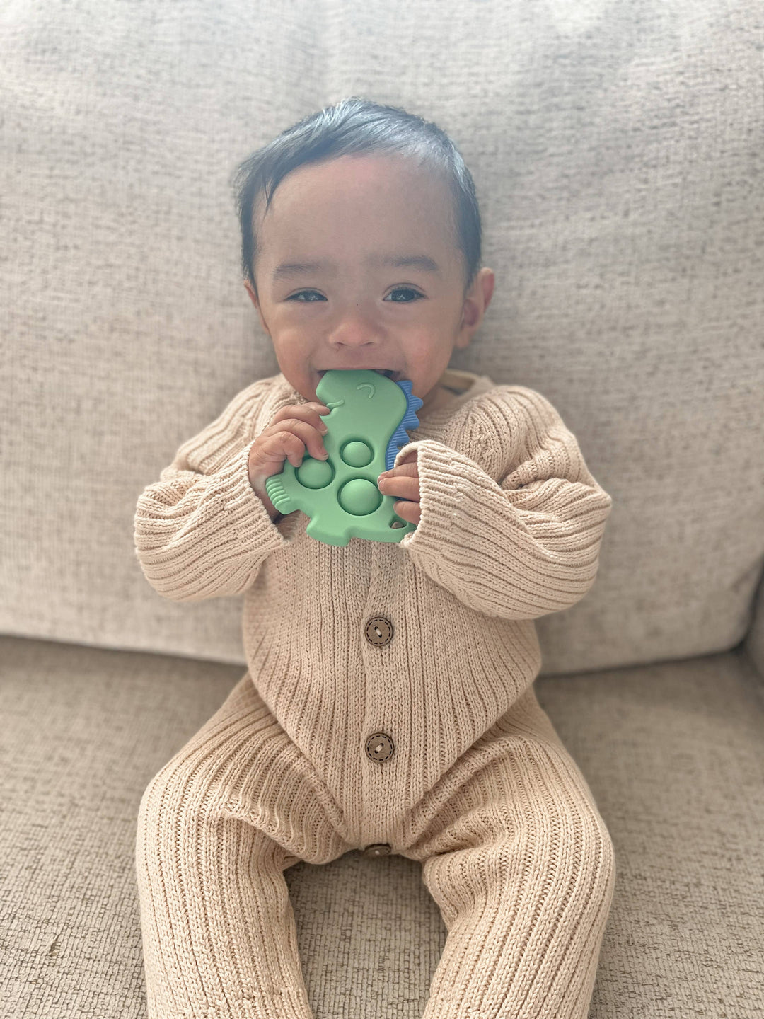 Itzy Pop™ Sensory Teether: Dino