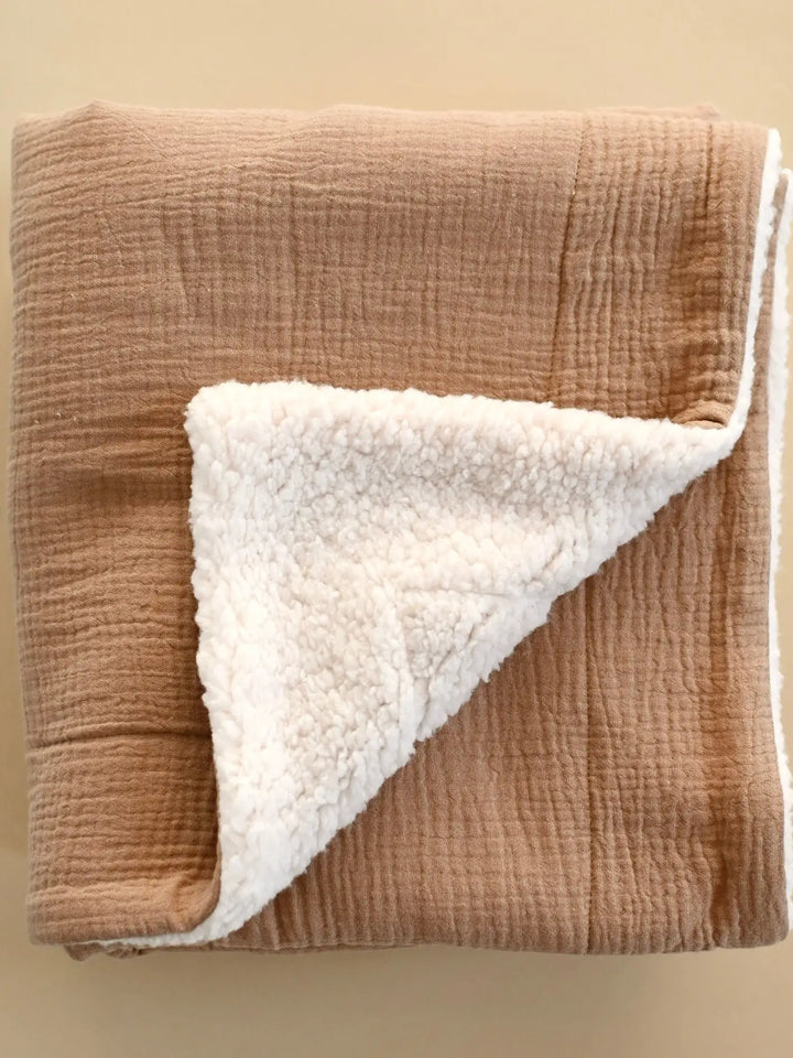 Caramel Sherpa Blanket