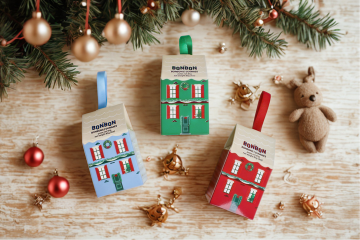 C'est Bon Bon Little House Ornaments Gummy Candies x3