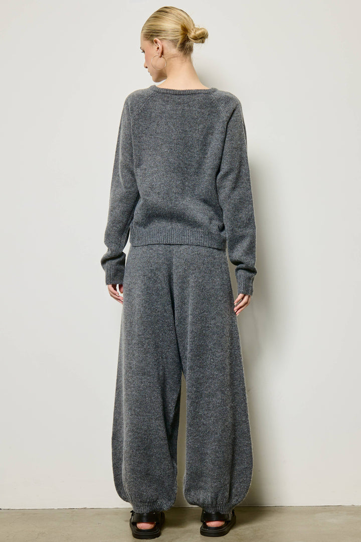 Knit Cardigan: Shadow