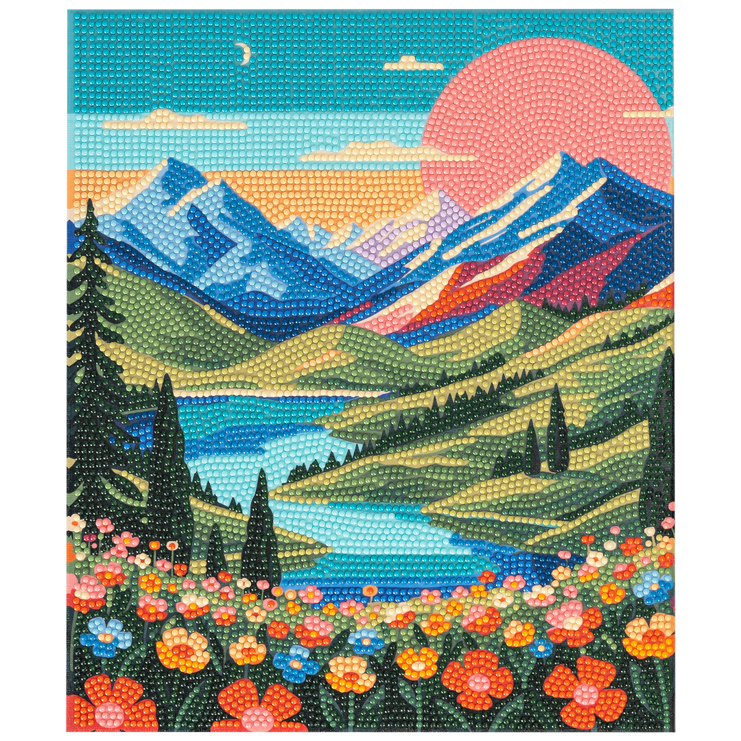 PixelPop™ Diamond Art — Reset Edition - Wildflower Ridge