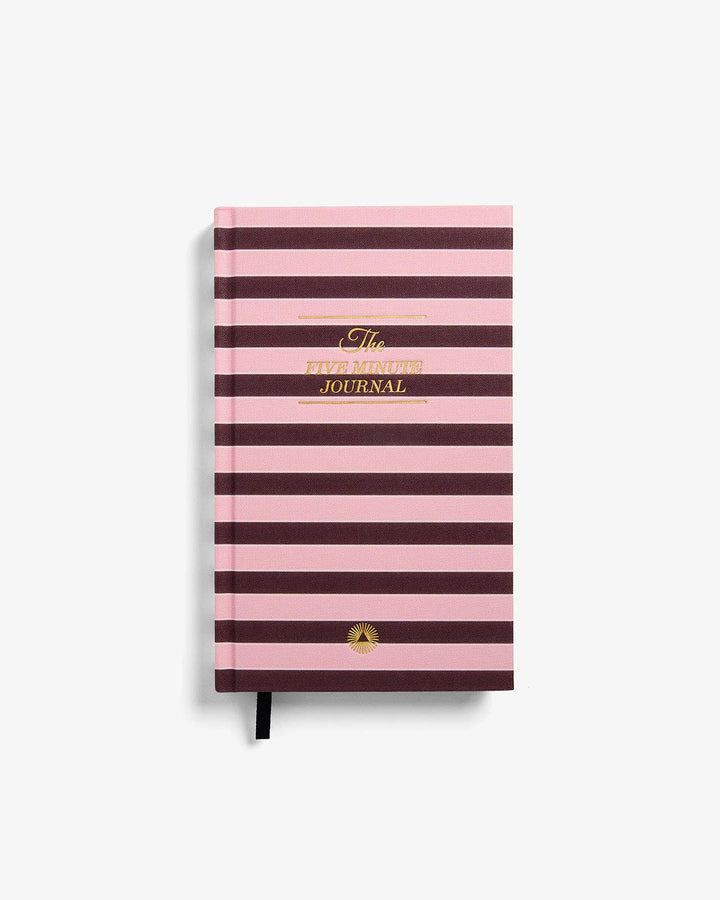 The Five Minute Journal Pink Stripe | Exclusive Print