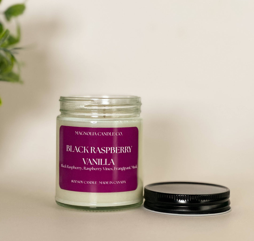 Black Raspberry Vanilla Candle-8oz
