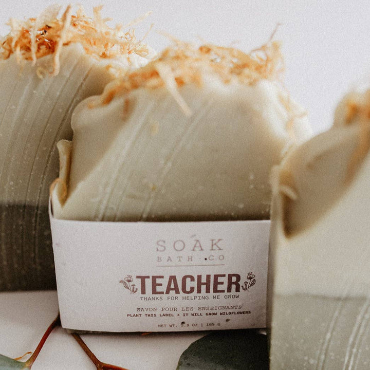 Teacher Soap Bar - Made in Canada