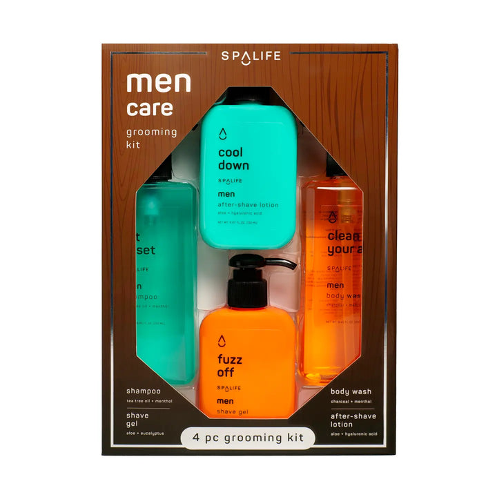 Men's Hair & Body Care Grooming Kit