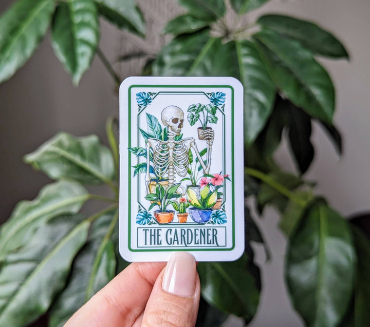 The Gardener Vinyl Sticker