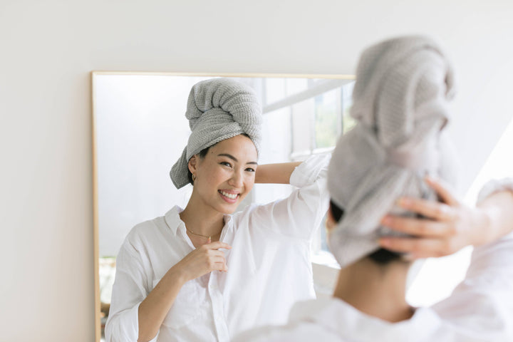 VOLO Hero Hair Towel: Luna Gray