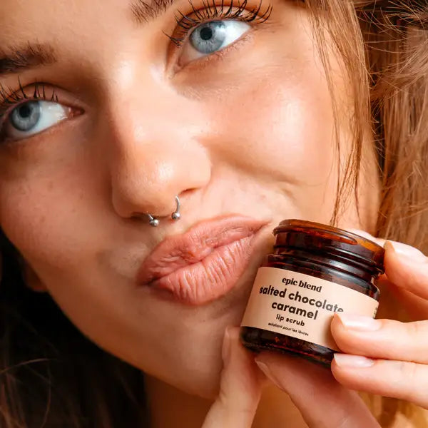 Salted Chocolate Caramel Lip Scrub Vegan
