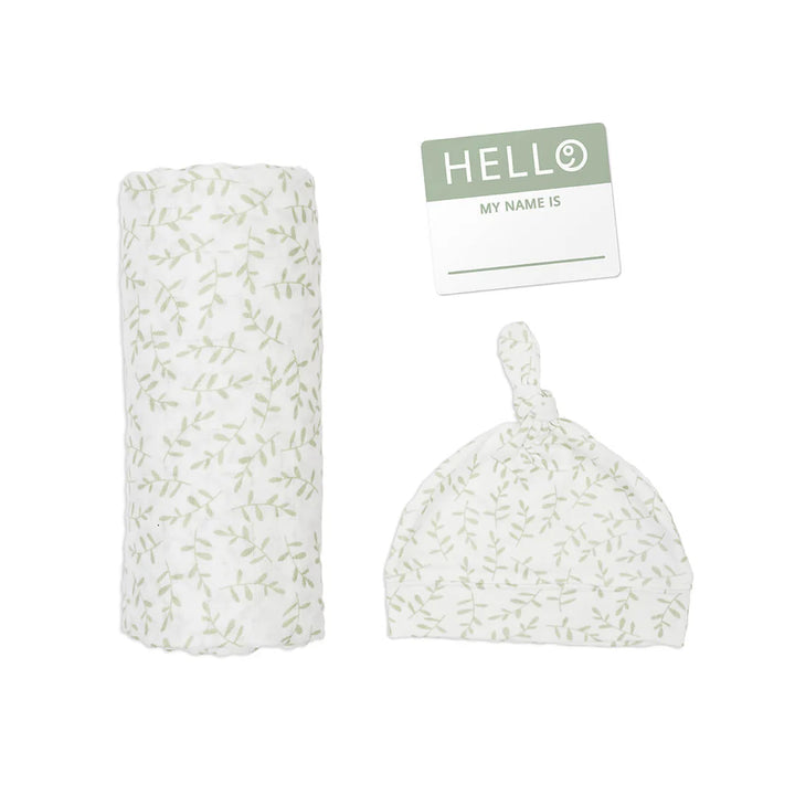 Hello World Newborn Set – Greenery