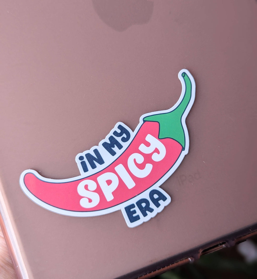 In My Spicy Era Vinyl Sticker