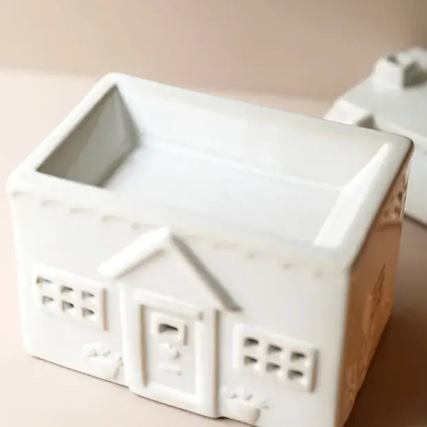 Ceramic House Wax Melt Burner