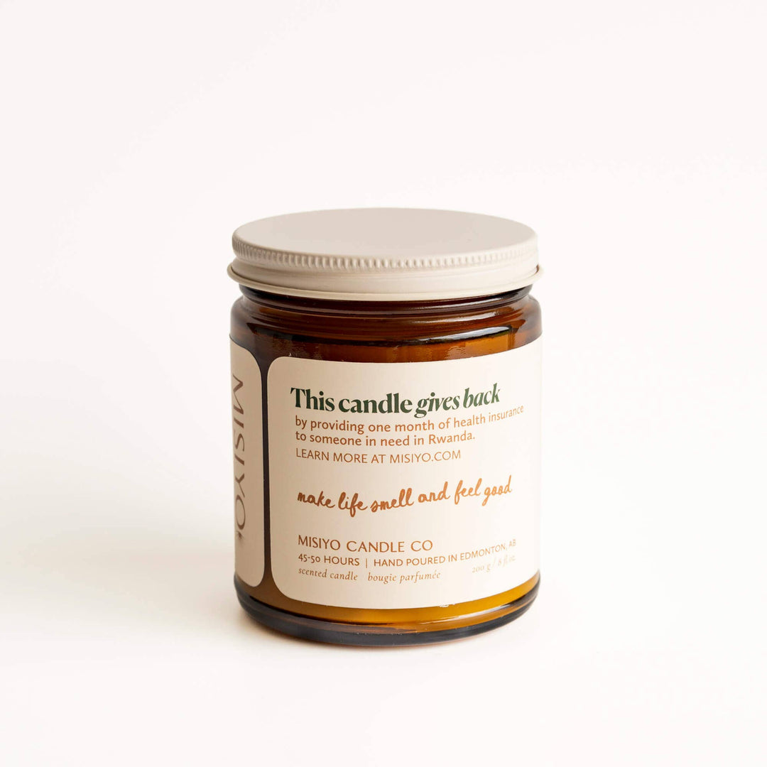 Peppercorn + Pine | Canadian Beeswax Candle