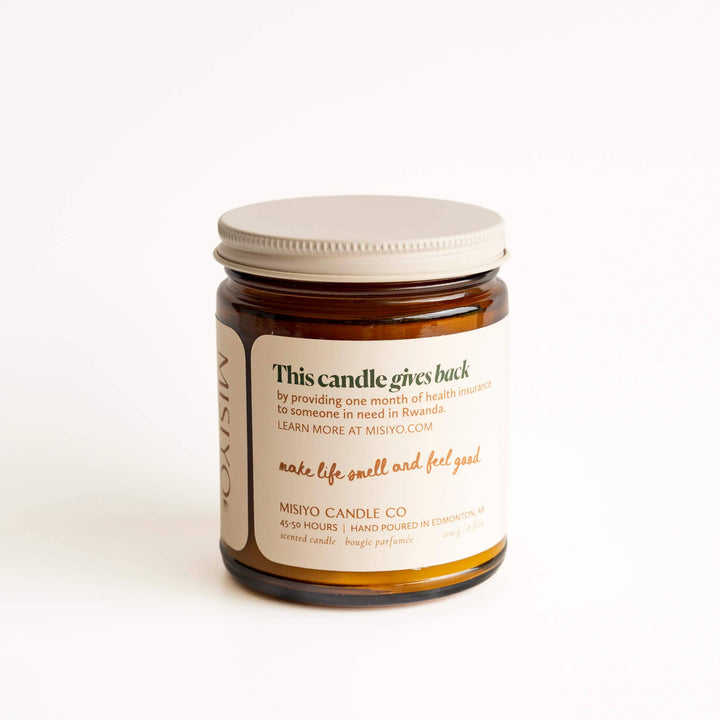 Peppercorn + Pine | Canadian Beeswax Candle