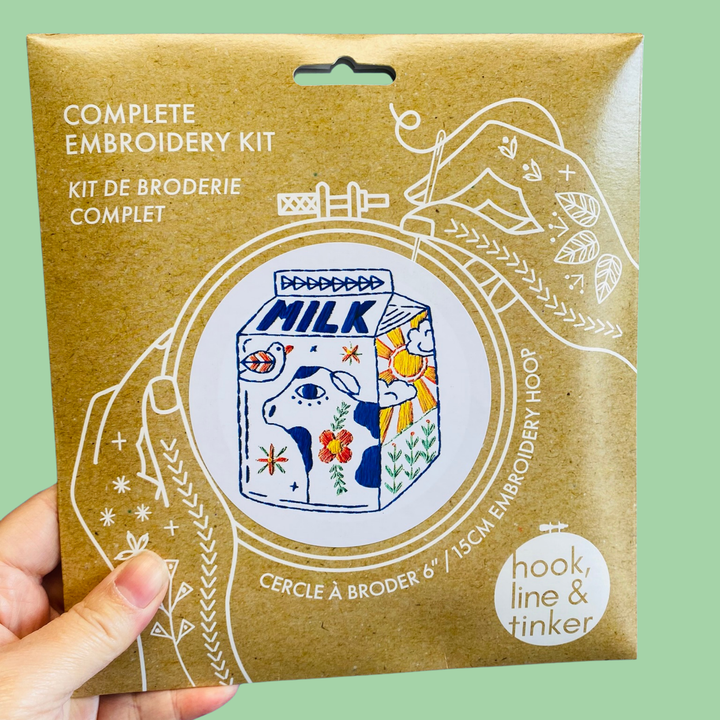 Milk Complete Embroidery Kit