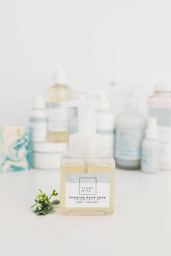 Aloe & Sea Salt Foaming Soap
