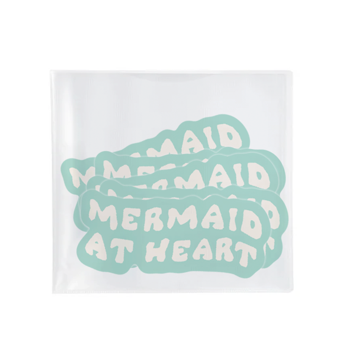 Mermaid at Heart Sticker