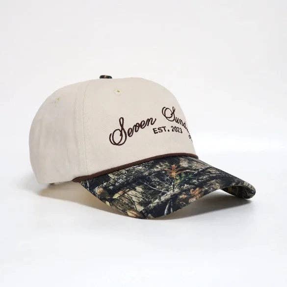 Dad Hat - Camo/White: Regular - 58 cm