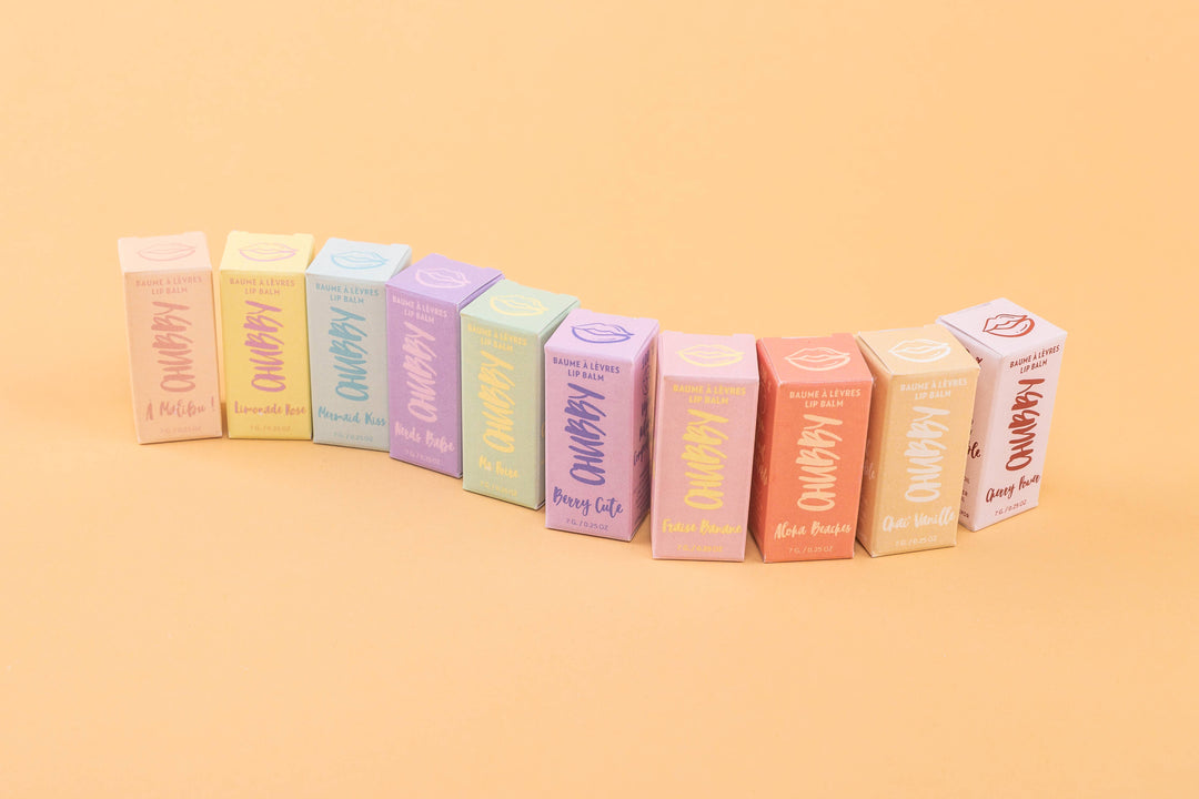 Chubby Lip Balm - Peach + Citrus
