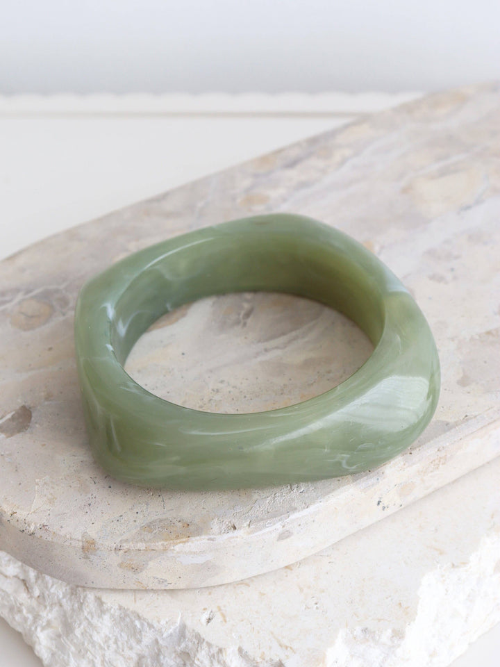 Cuff Bangle in Sage