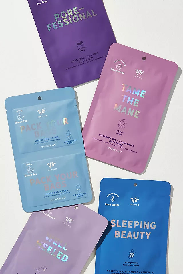 5PC BEAUTY SLEEP SHEET MASK SET