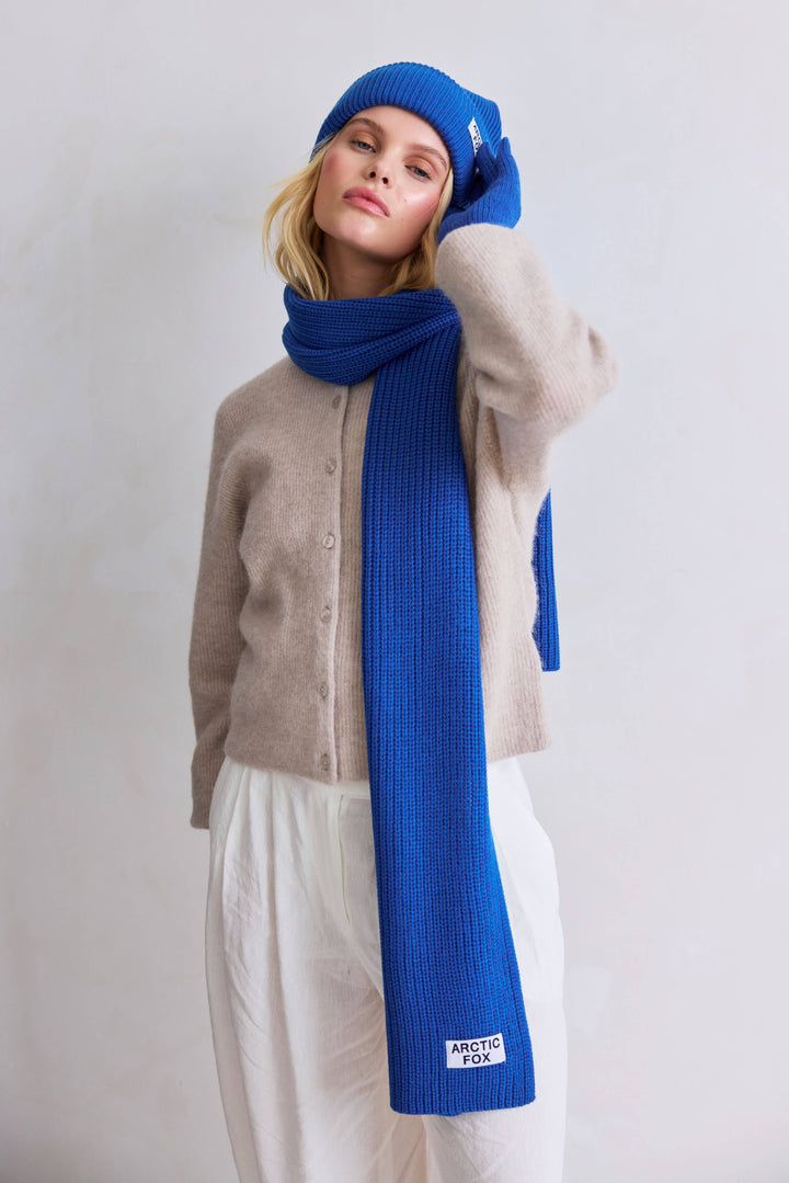 Recycled Bottle Scarf - Ocean Blue
