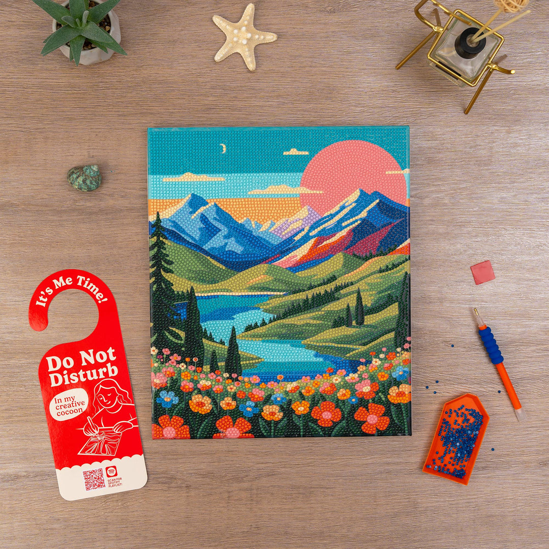 PixelPop™ Diamond Art — Reset Edition - Wildflower Ridge