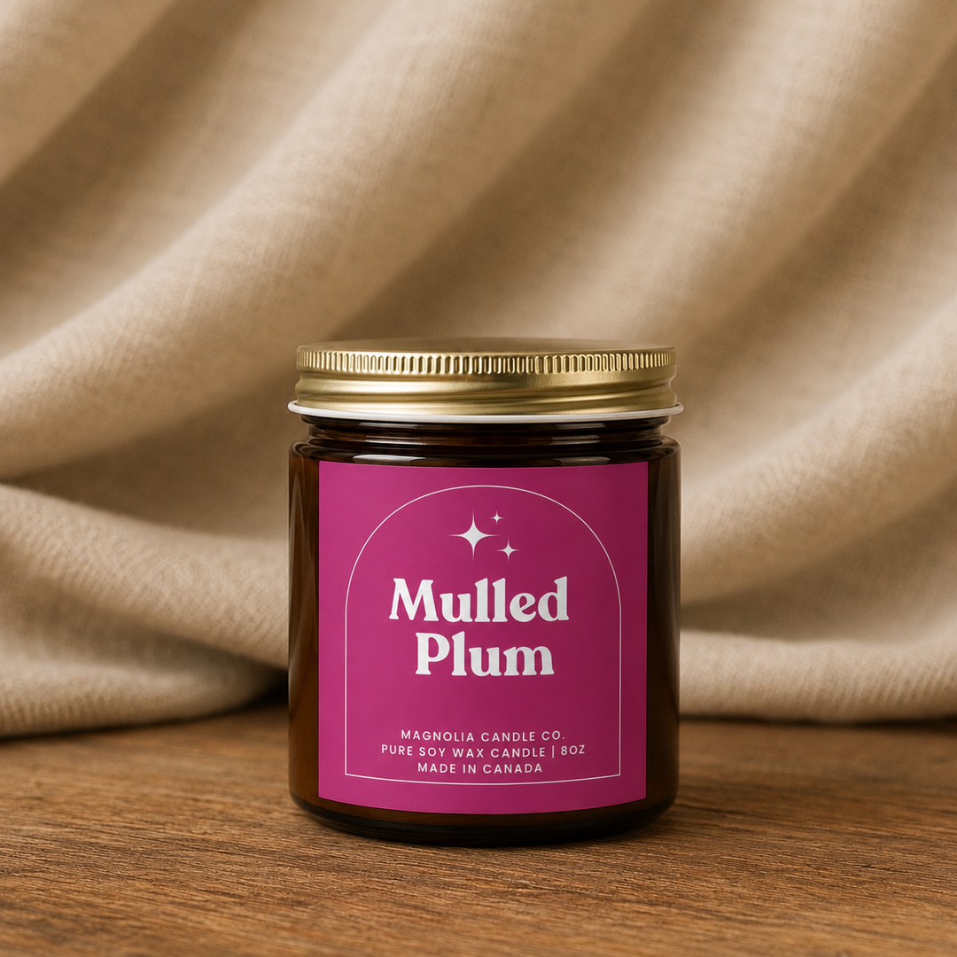 Mulled Plum Candle, 8oz