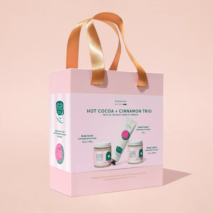 Hot Cocoa + Cinnamon Trio