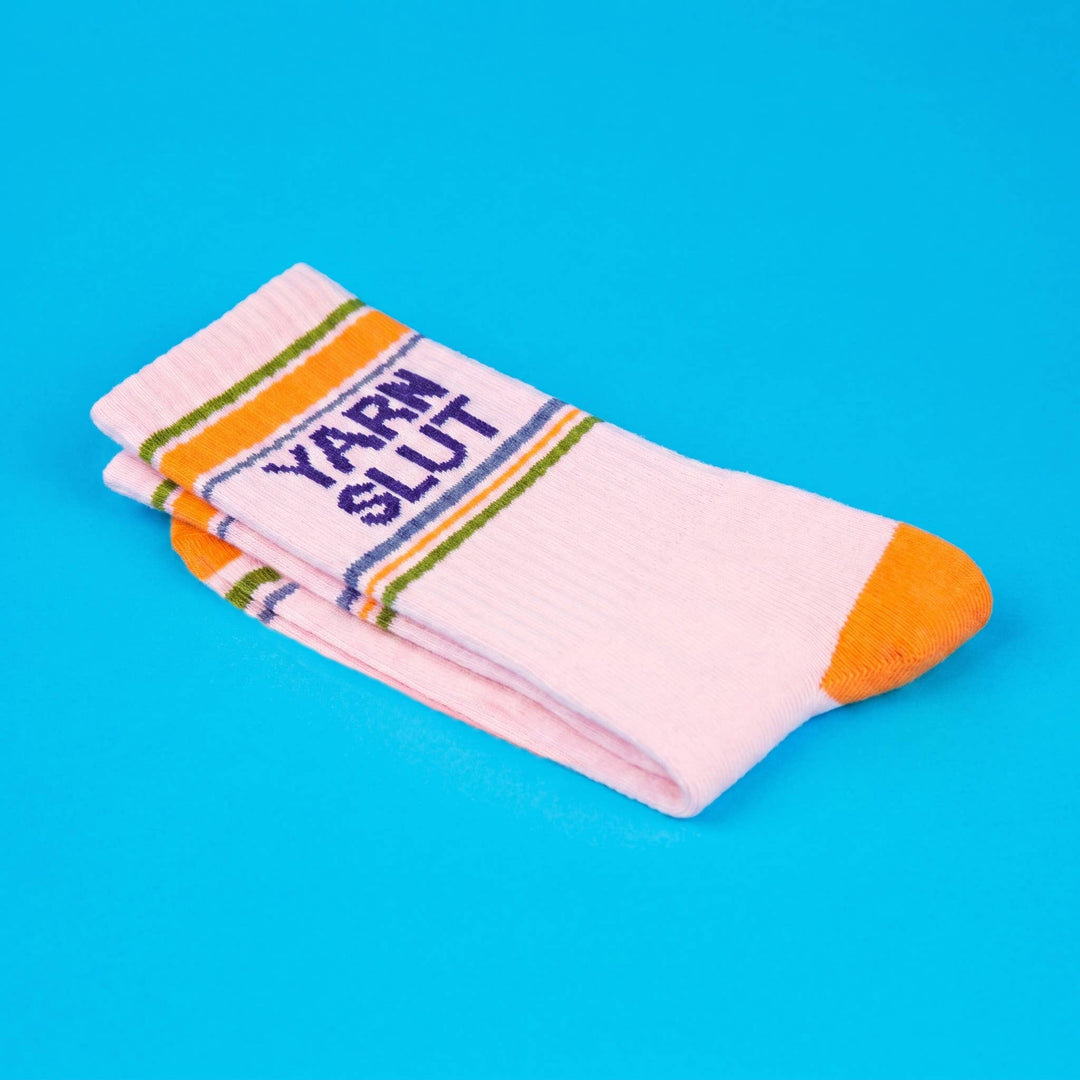 Yarn Slut Gym Crew Socks