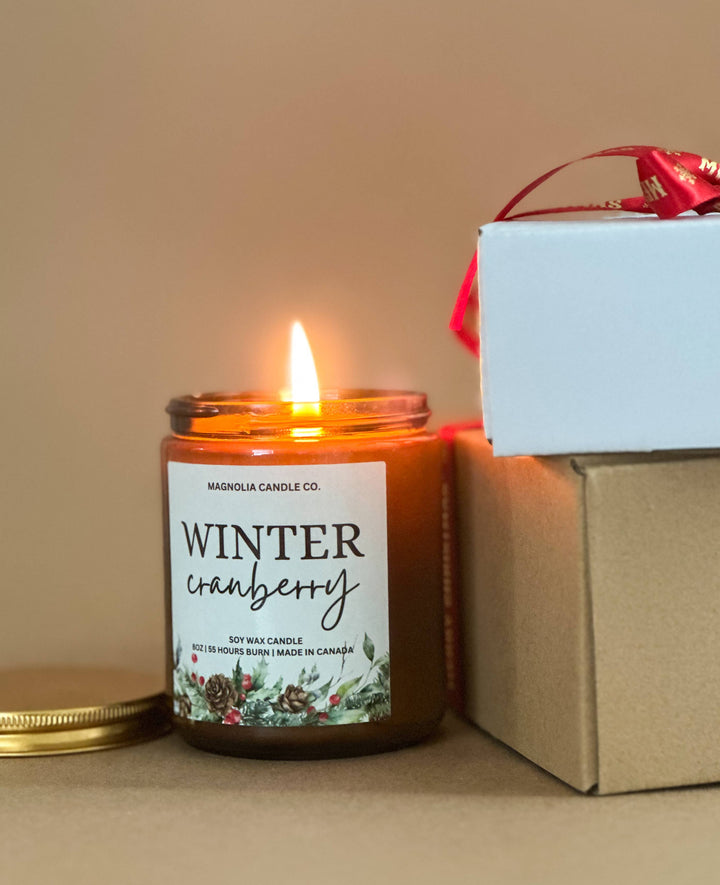 Winter Cranberry Candle