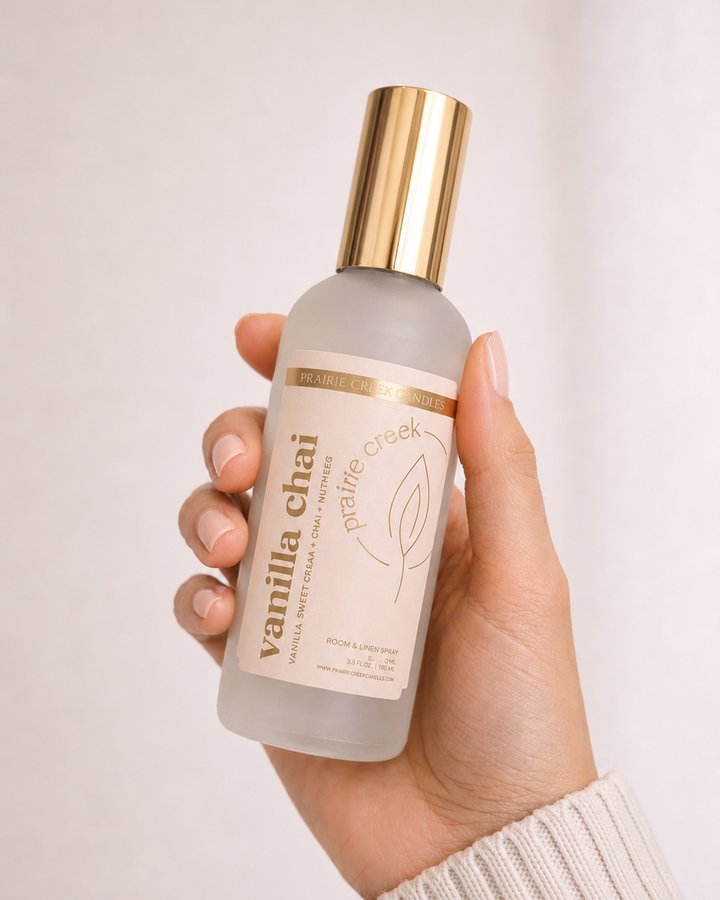 VANILLA CHAI | NON TOXIC ROOM & LINEN SPRAY | FALL COLLECTION