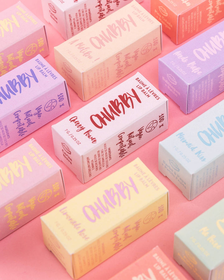 Chubby Lip Balm - Peach + Citrus