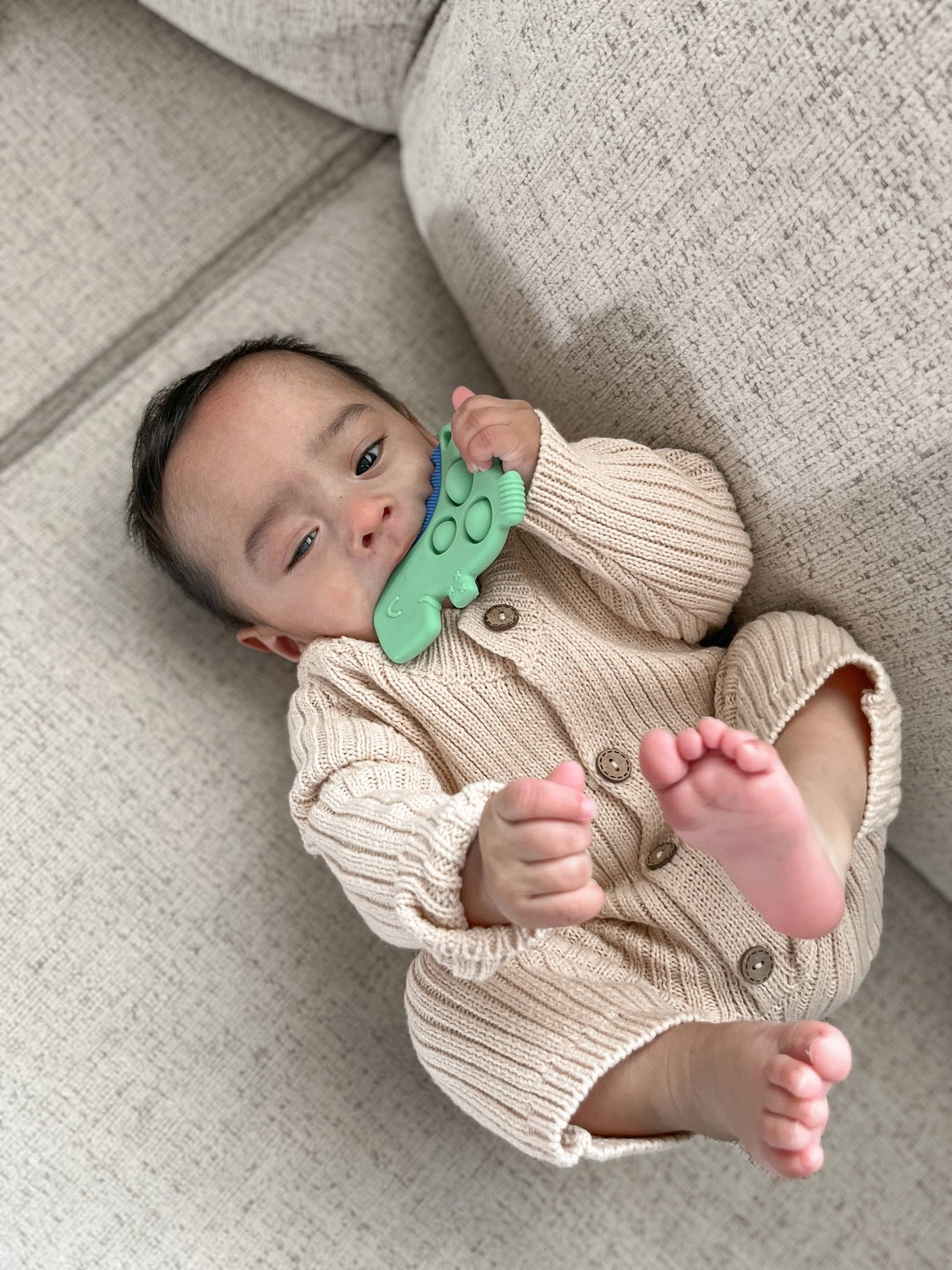 Itzy Pop™ Sensory Teether: Dino