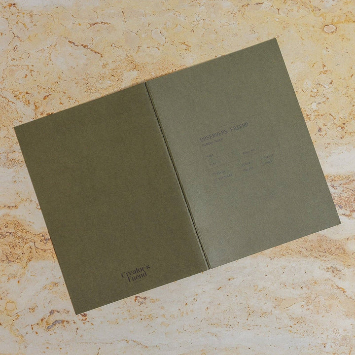 Observers Friend Notebook