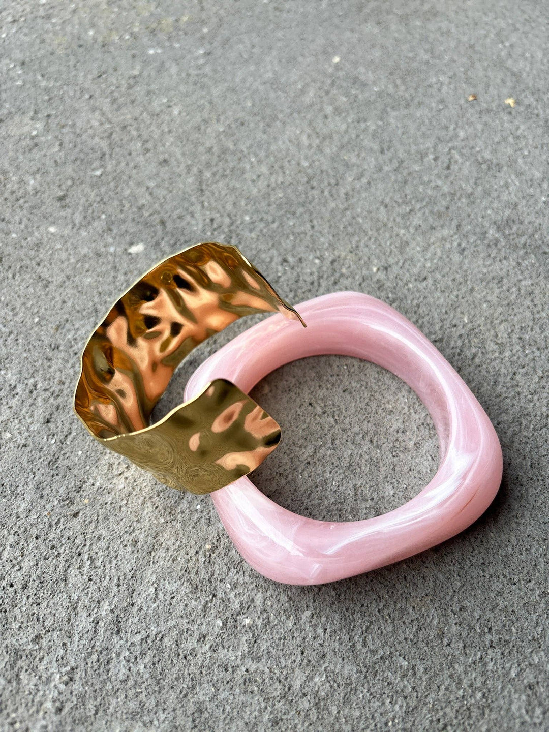 Cuff Bangle - Pink