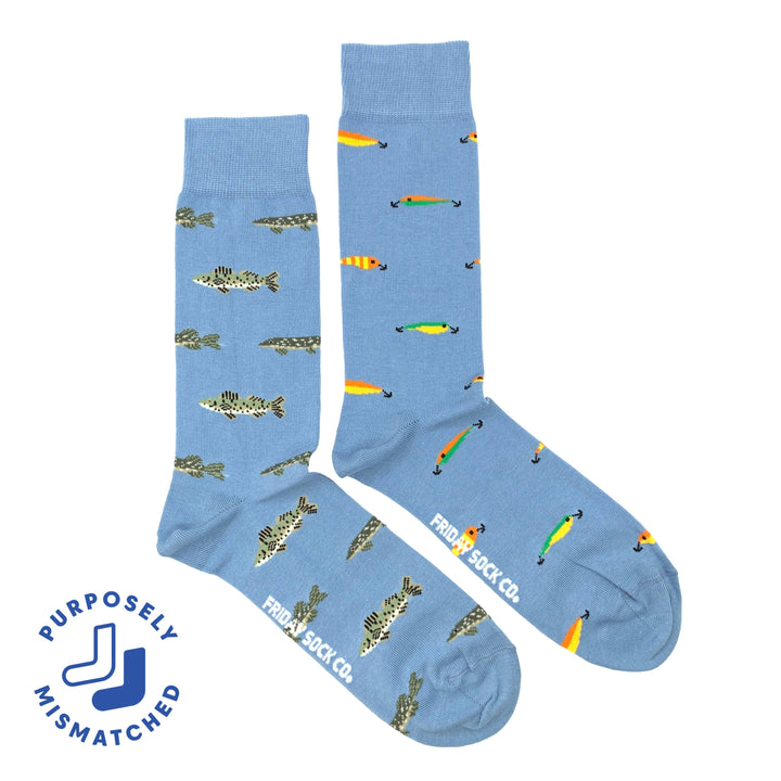 Men’s  Fish & Fishing Lures Socks