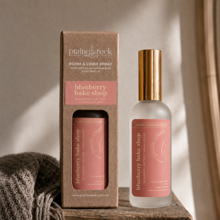 BLUEBERRY BAKE SHOP | NON TOXIC ROOM & LINEN SPRAY | FALL COLLECTION