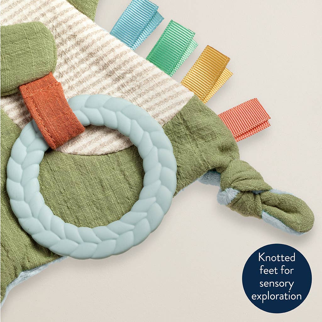 Bitzy Crinkle™ Sensory Toy With Teether: Fox