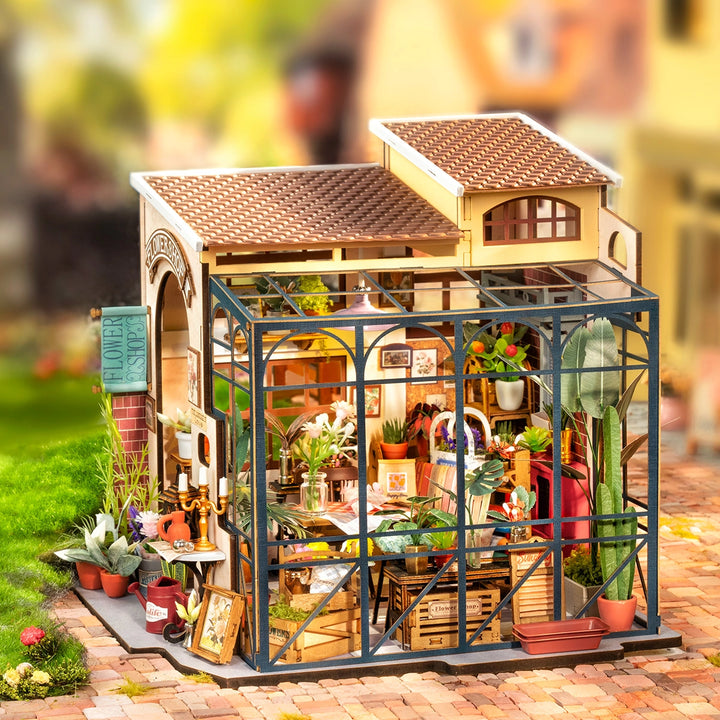 DIY Miniature House- Emily's Flower Shop