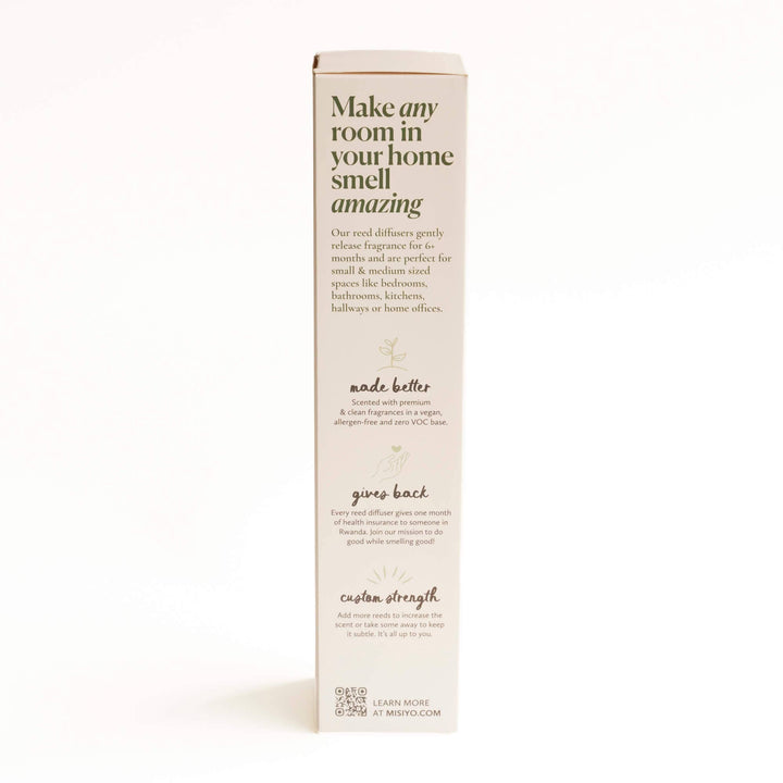 Spiced Pear + Spruce | Clean Reed Diffuser: Diffuser Set (with box + reeds)