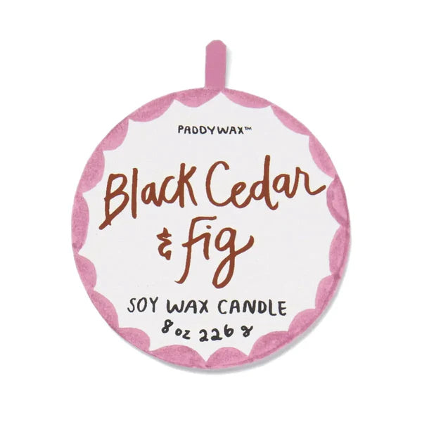 Black Cedar & Fig - A Dopo 8 oz Candle