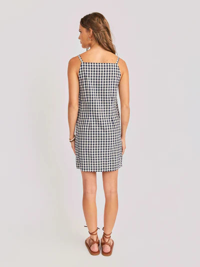 Mustang Gingham Mini Dress