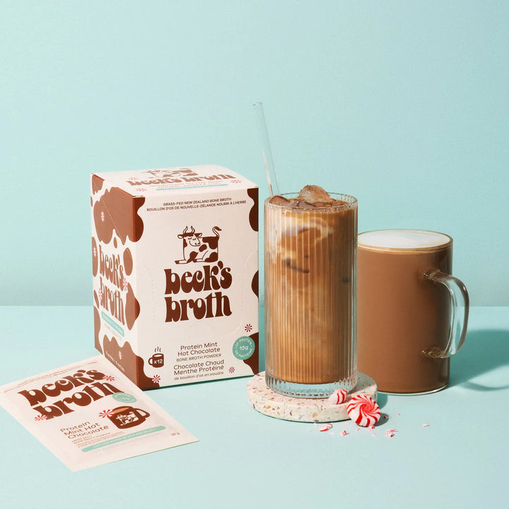 Beck's Broth - Protein Mint Hot Chocolate