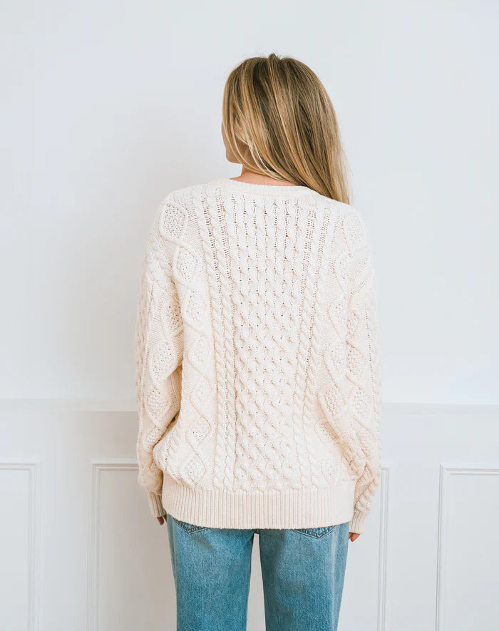 Stella Cardigan - Ecru