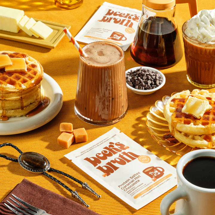 Beck's Broth - Protein Salted Caramel Hot Chocolate